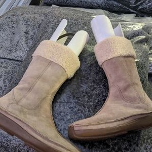 Women's Hush Puppies Faux Fur Lined Boots Size 6M
